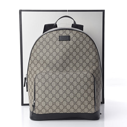 Gucci GG Supreme Monogram Medium Backpack Black 11 of 11