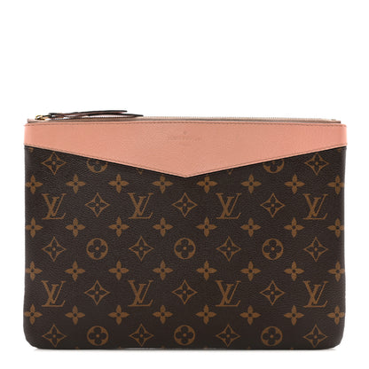 Louis Vuitton Monogram Daily Pouch Rose Poudre 1 of 12