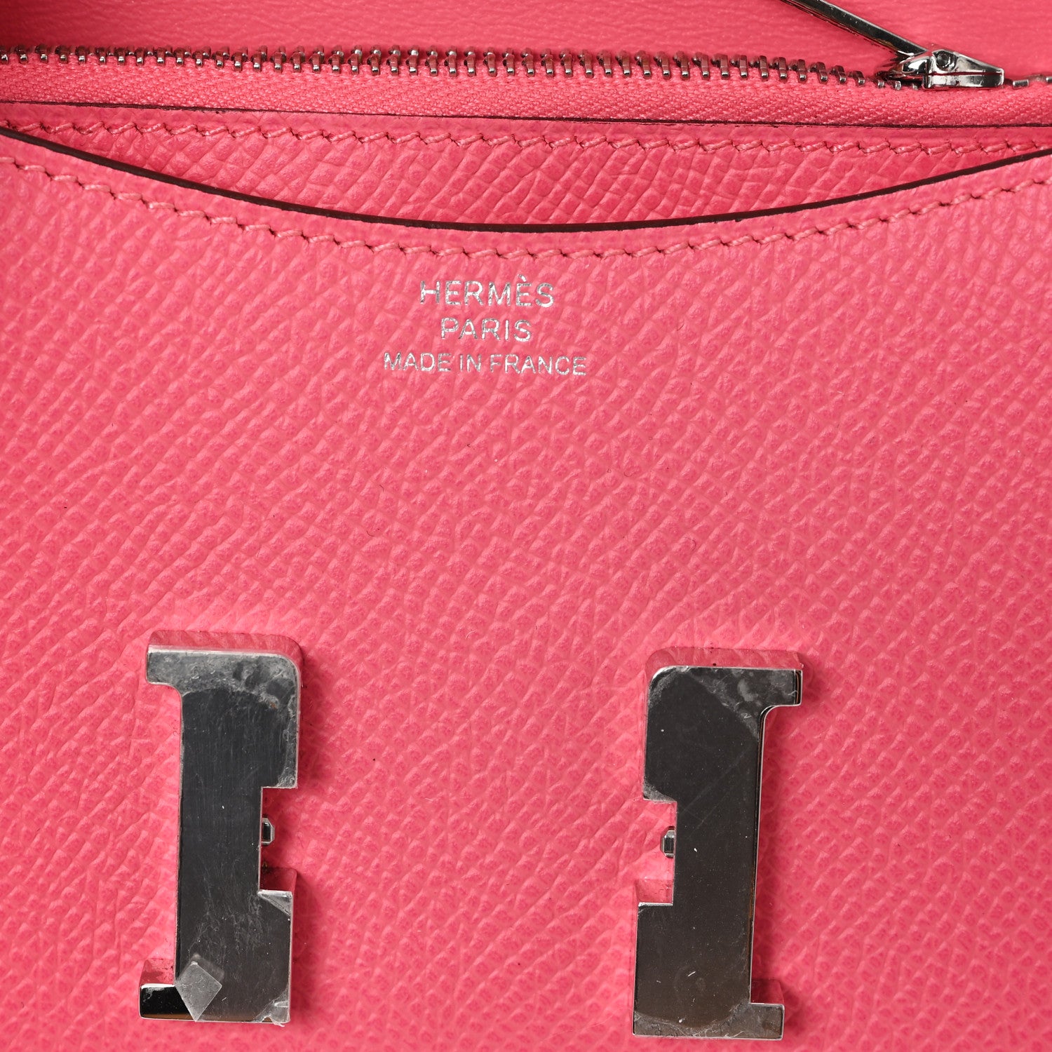 Hermes Epsom Constance Slim Wallet  Rose Azalee 7 of 8