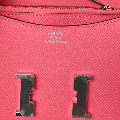 Hermes Epsom Constance Slim Wallet  Rose Azalee 7 of 8