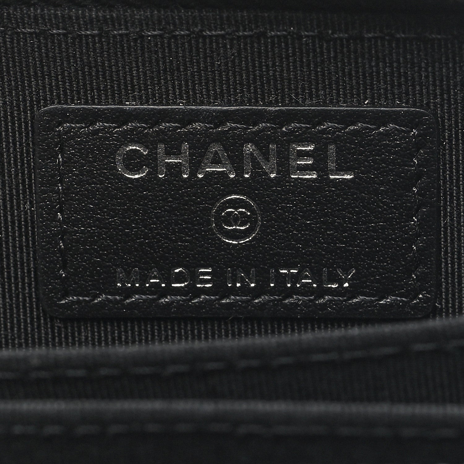 Chanel Patent Lambskin Quilted Zip Coin Purse So Black 6 of 9