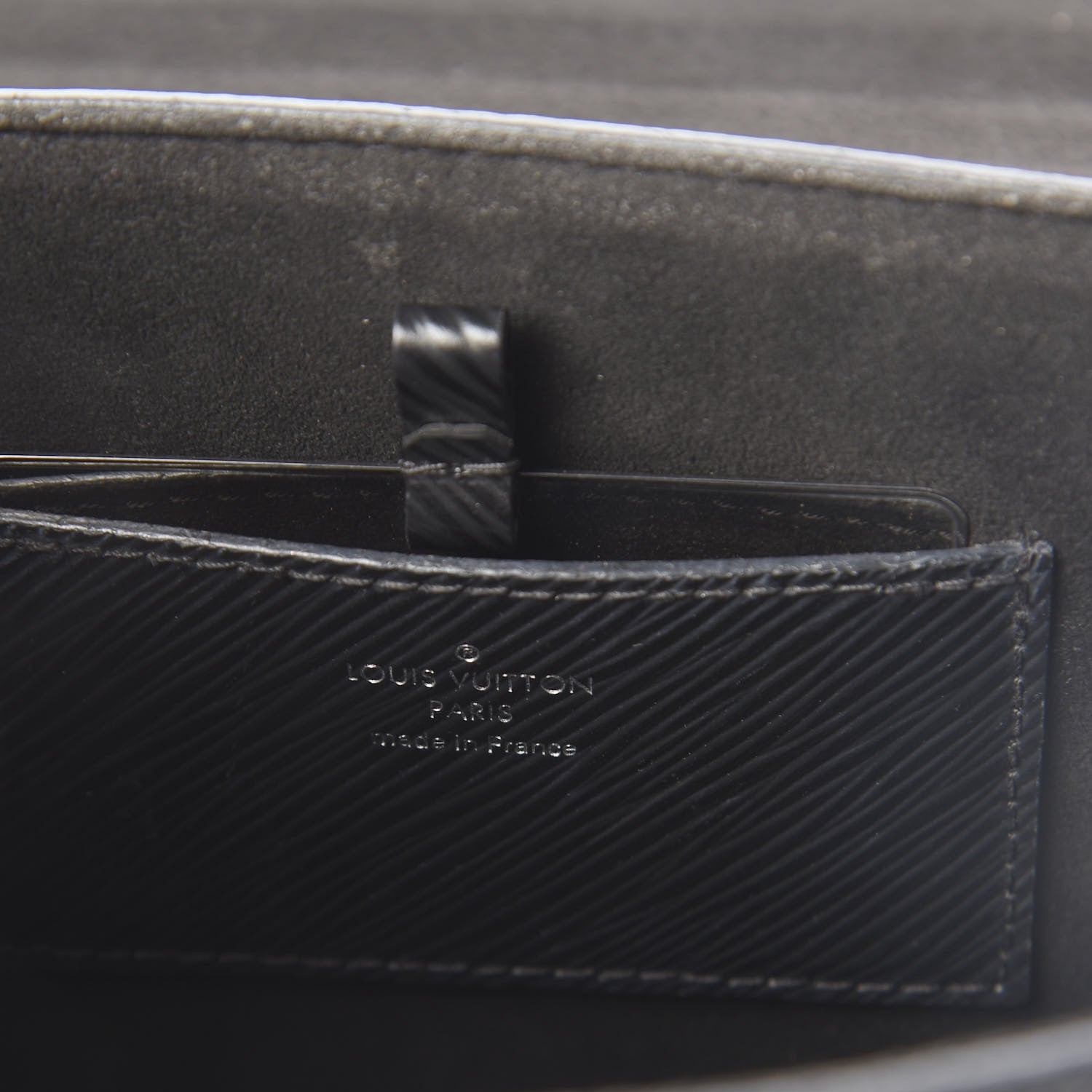 Louis Vuitton Epi Twist Shoulder Bag MM Black 7 of 10