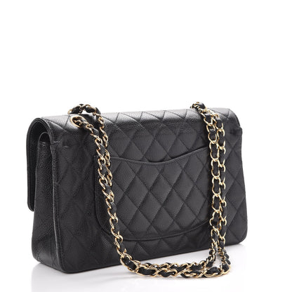 Chanel Caviar Quilted Medium Double Flap Black 4 of 9