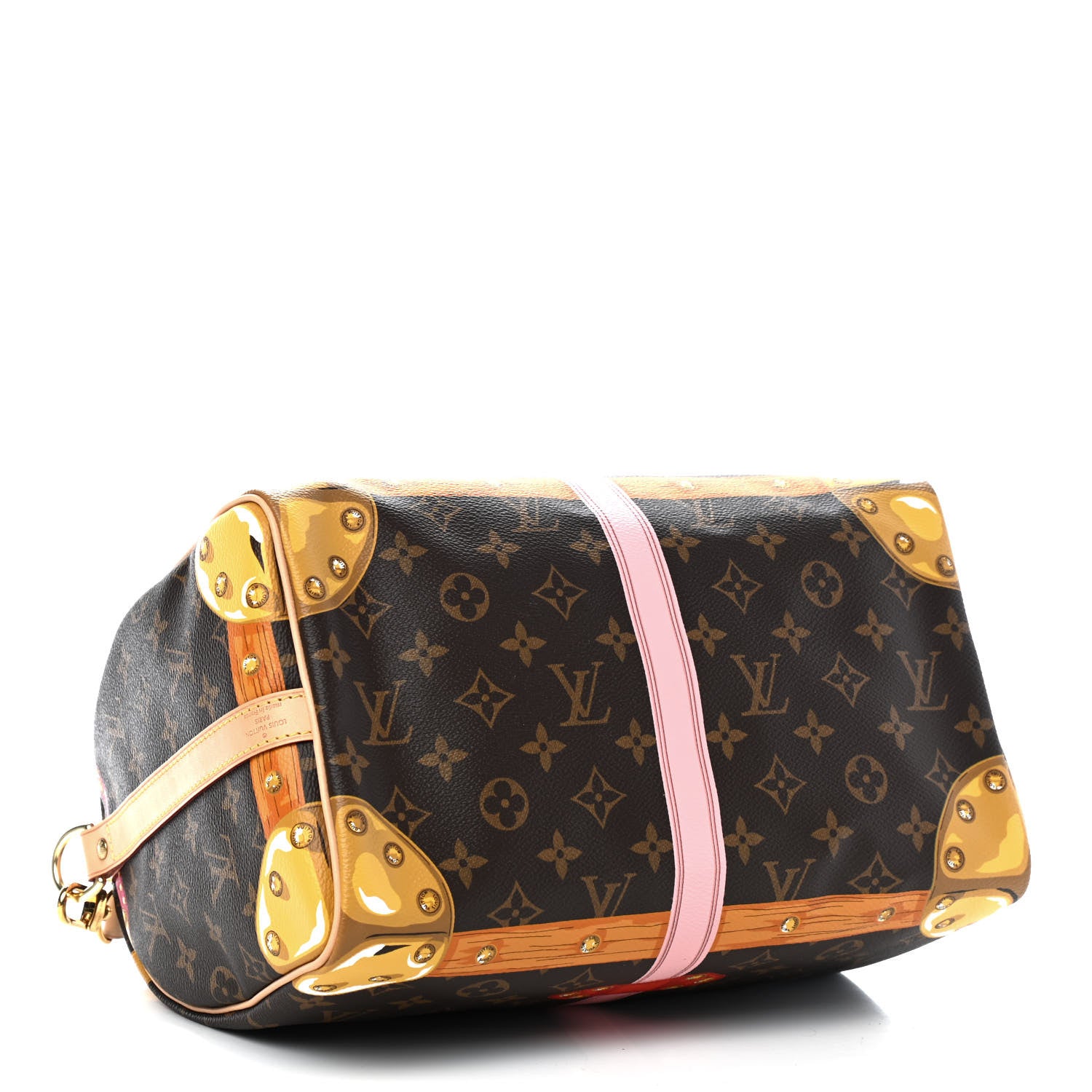 Louis Vuitton Monogram Summer Trunks Speedy Bandouliere 30 4 of 8