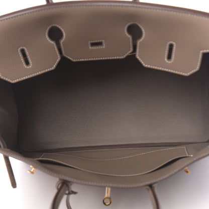 Hermes Togo Birkin 35 Etoupe 7 of 38