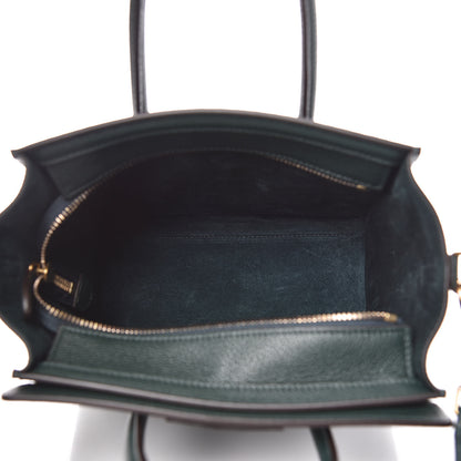 Celine Drummed Calfskin Nano Luggage Amazone 5 of 13