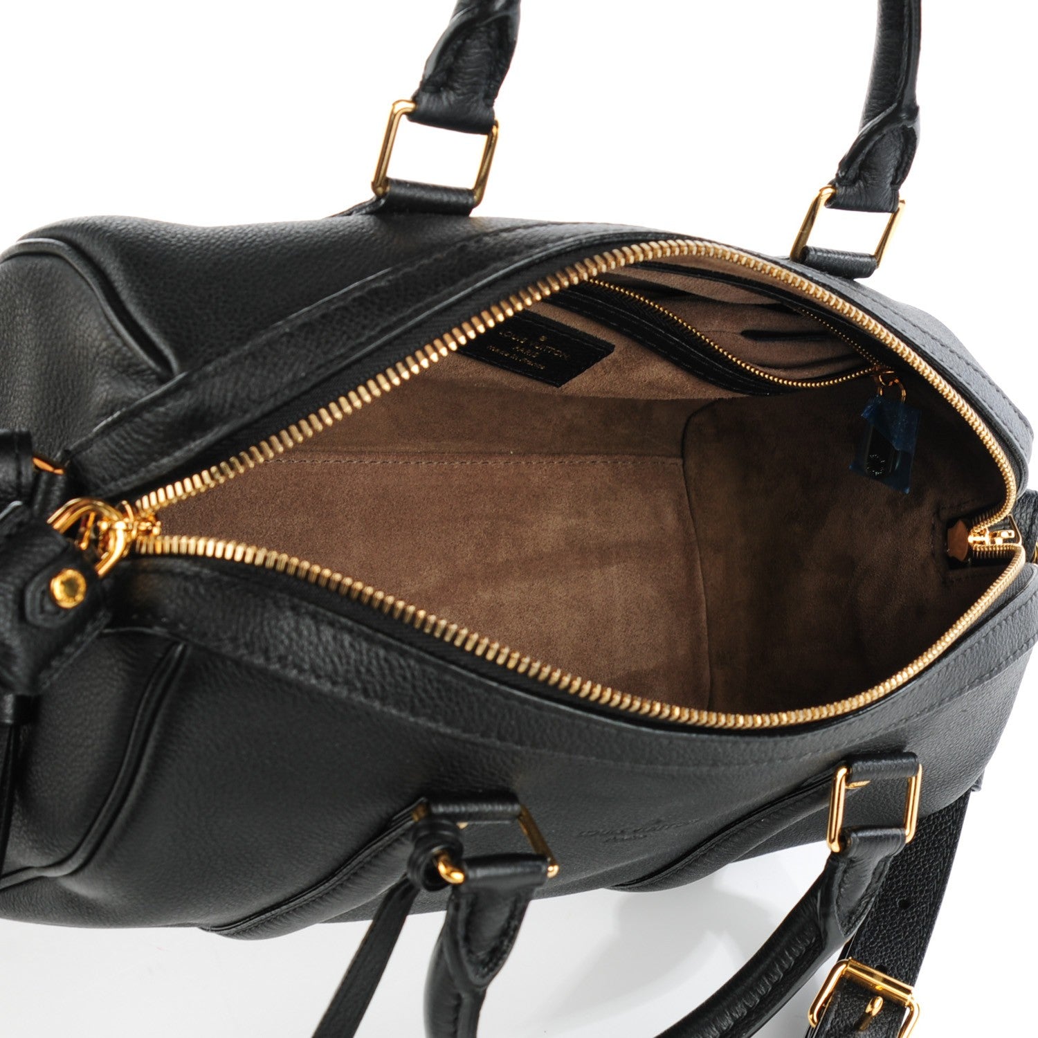 Louis Vuitton Veau Cachemire SC Bag BB Black 5 of 7