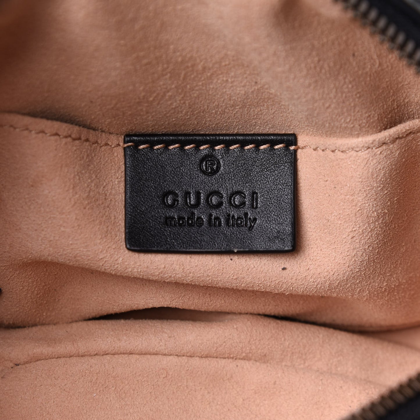 Calfskin Matelasse GG Marmont Belt Bag 75 30 Black