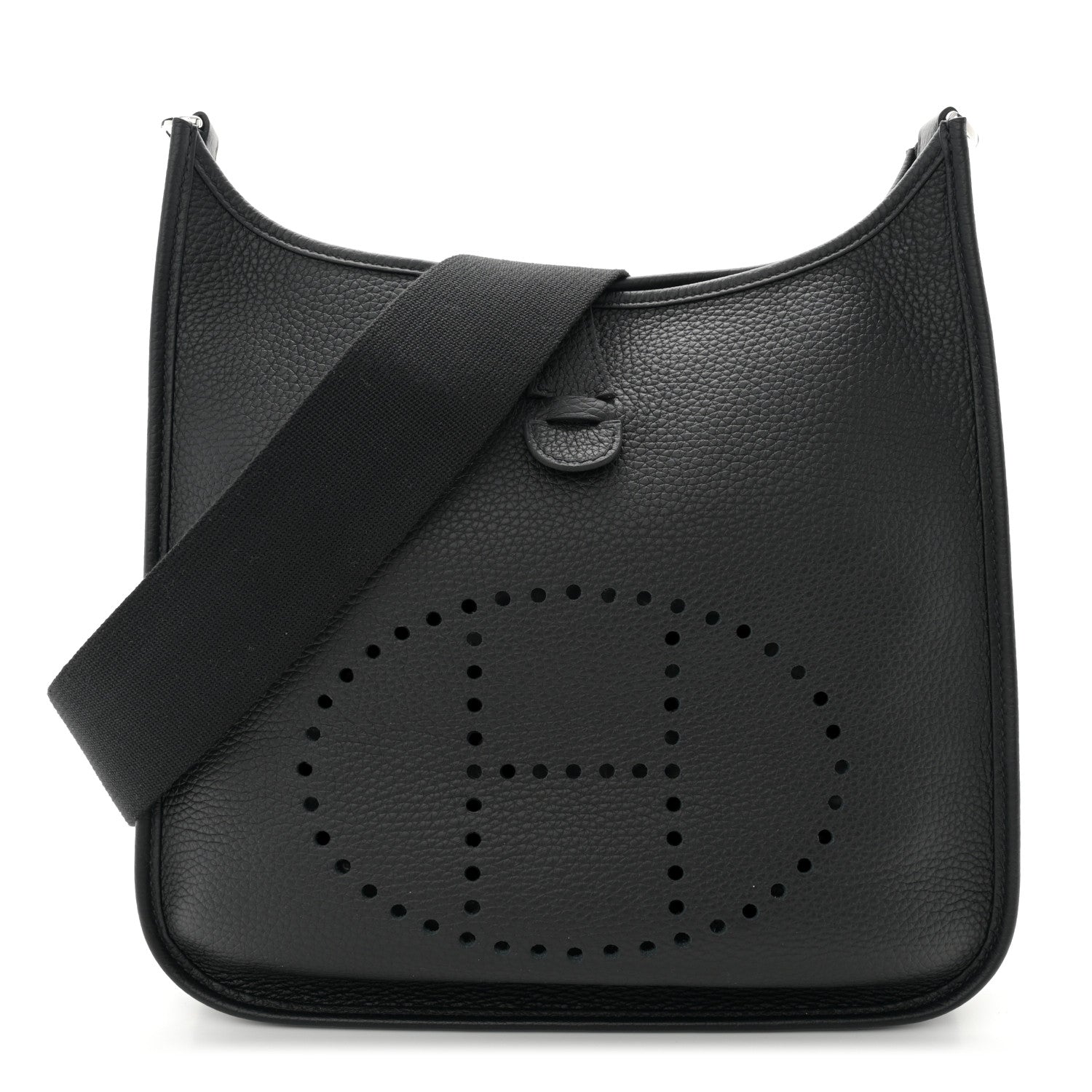 Hermes Taurillon Clemence Evelyne III PM Black 1 of 10