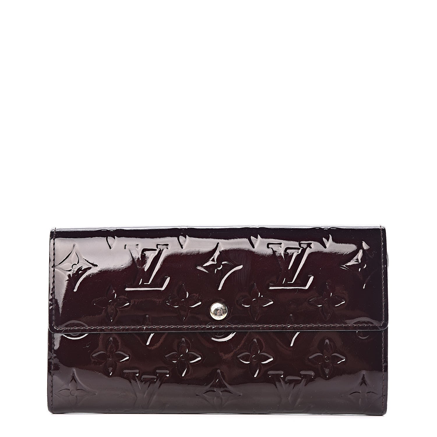 Louis Vuitton Vernis Sarah Wallet Amarante 1 of 13