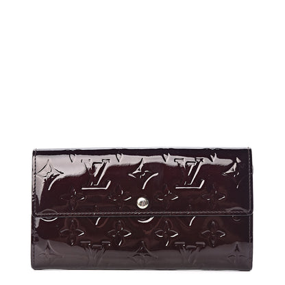 Louis Vuitton Vernis Sarah Wallet Amarante 1 of 13