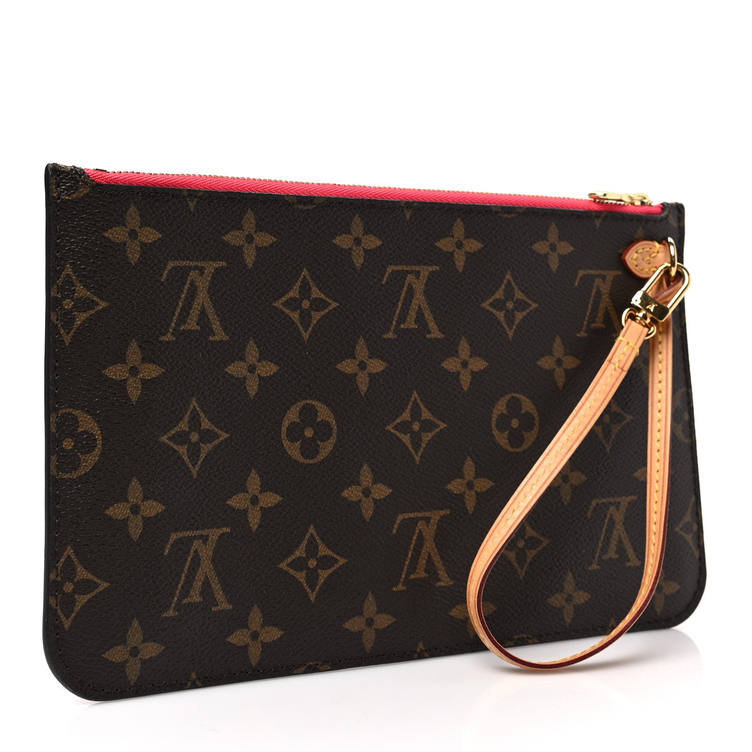 Louis Vuitton Monogram Neverfull MM GM Pochette Grenade 3 of 7