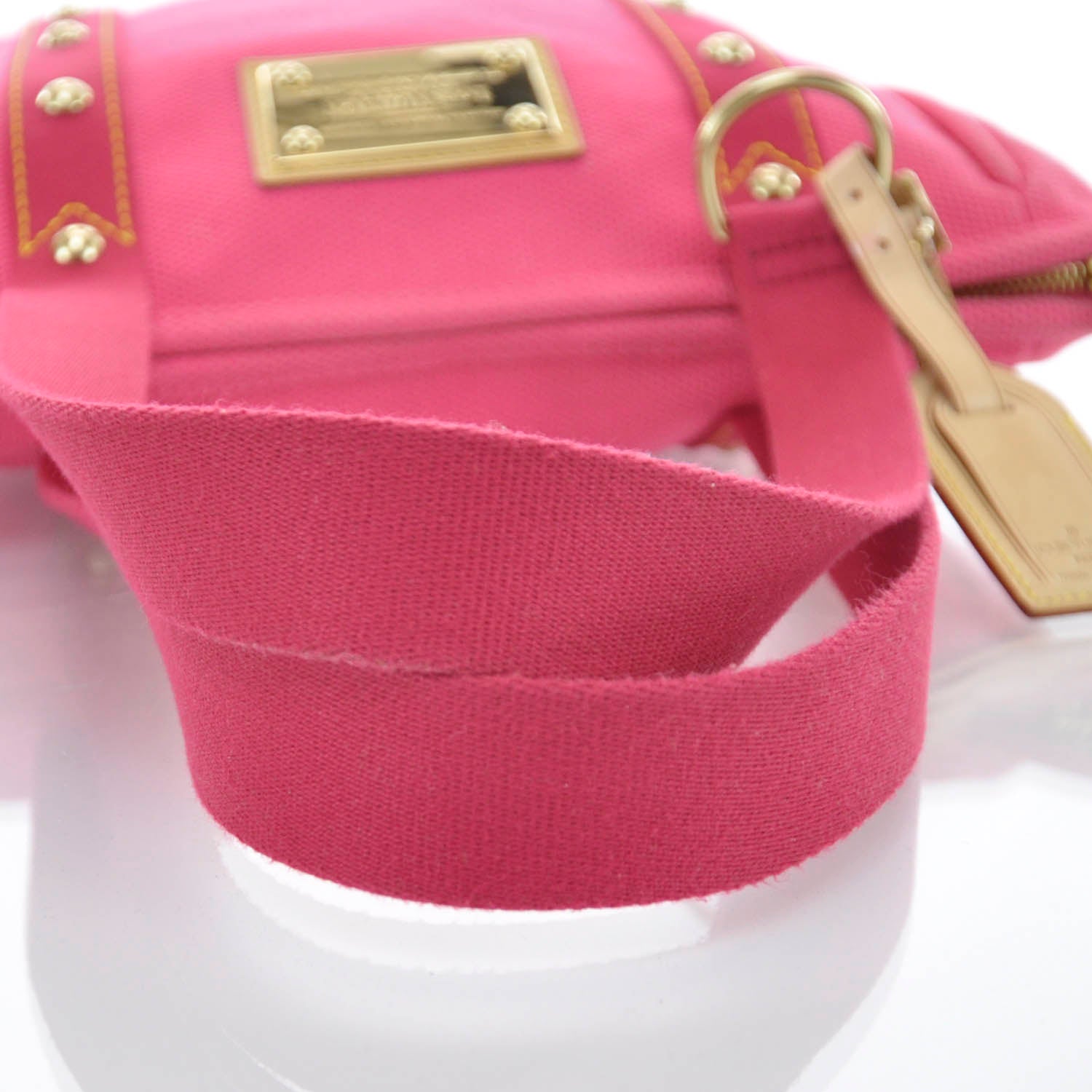 Louis Vuitton Toile Antigua Cabas MM Pink 6 of 11