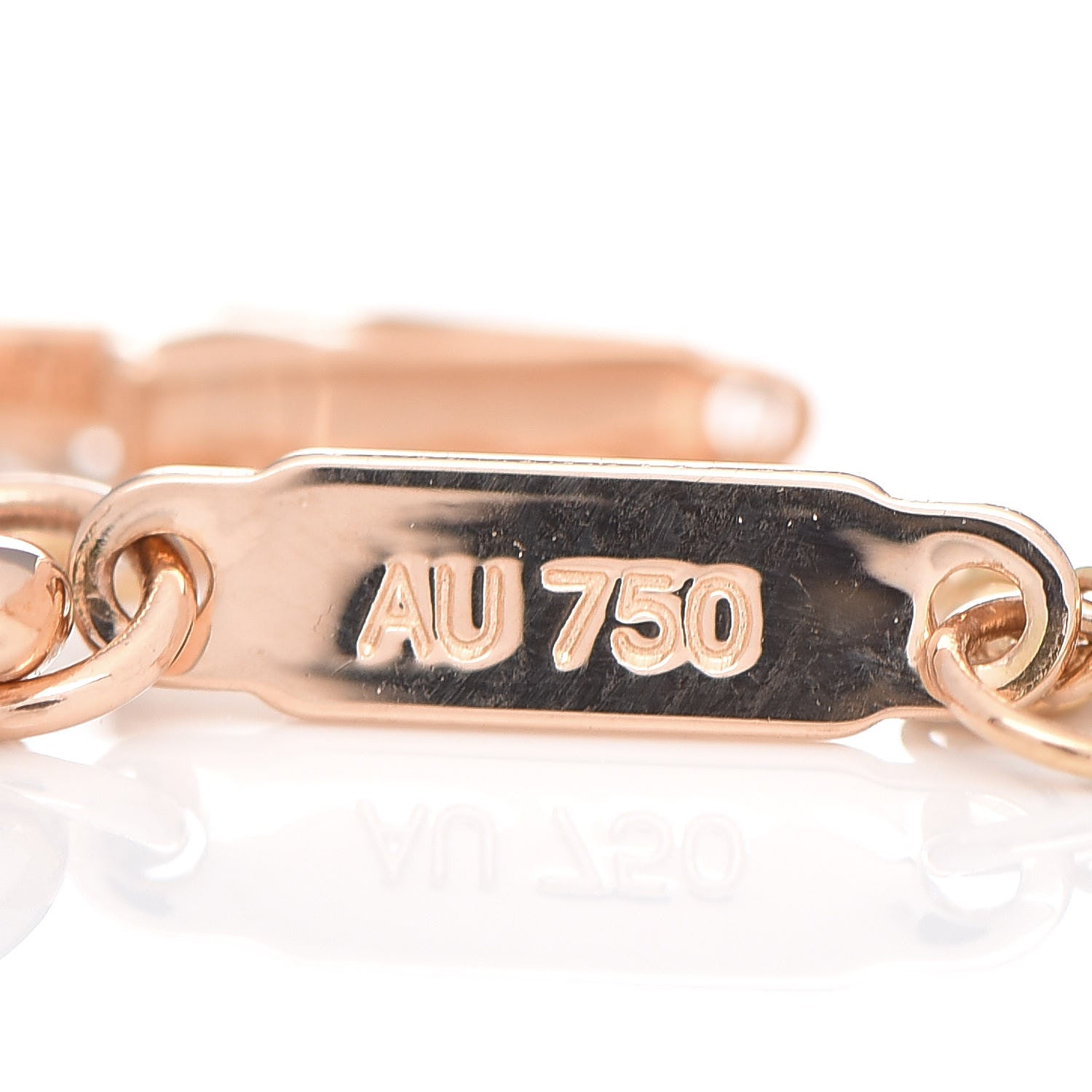 Tiffany 18K Rose Gold Diamond Arrow Bracelet 5 of 6