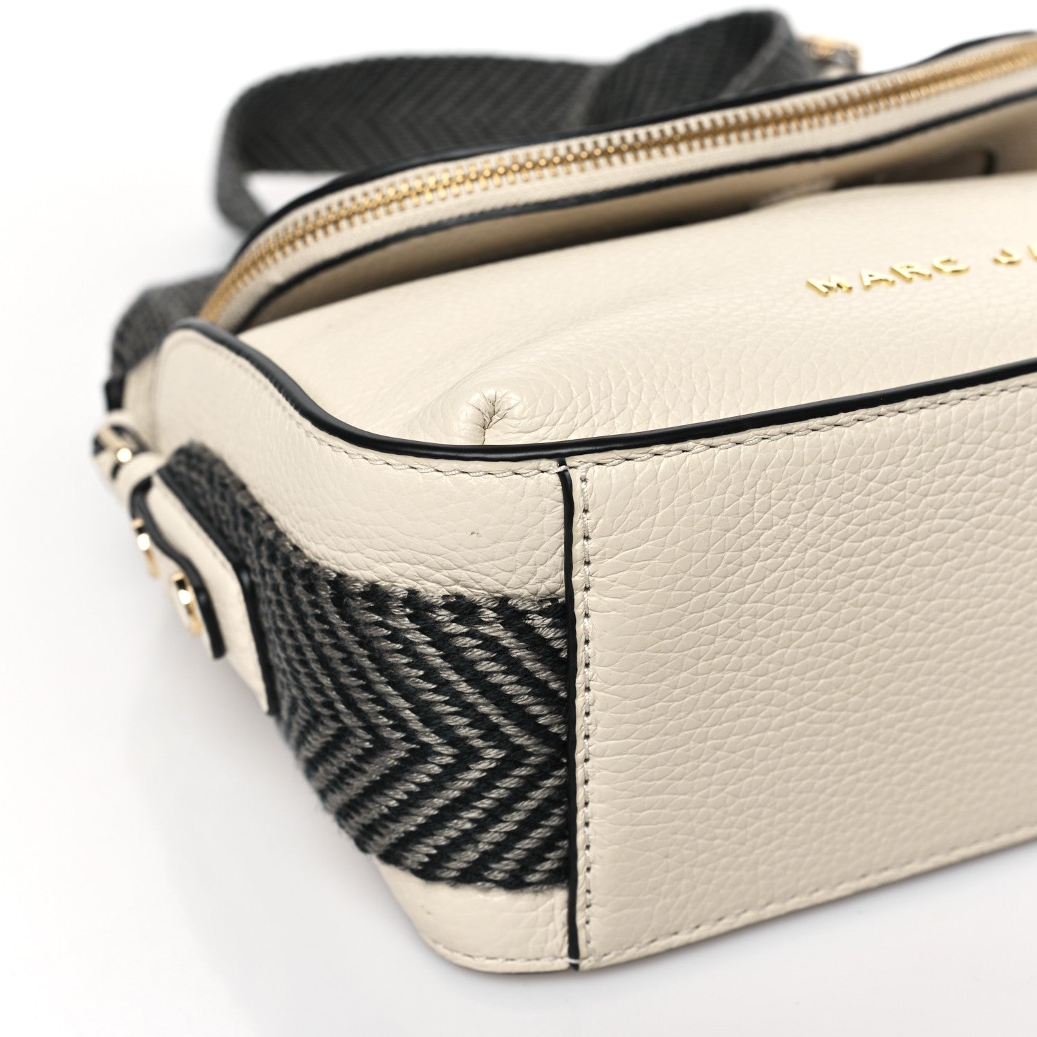 Marc Jacobs Calfskin Mini The Groove Messenger Crossbody Marshmallow 8 of 9
