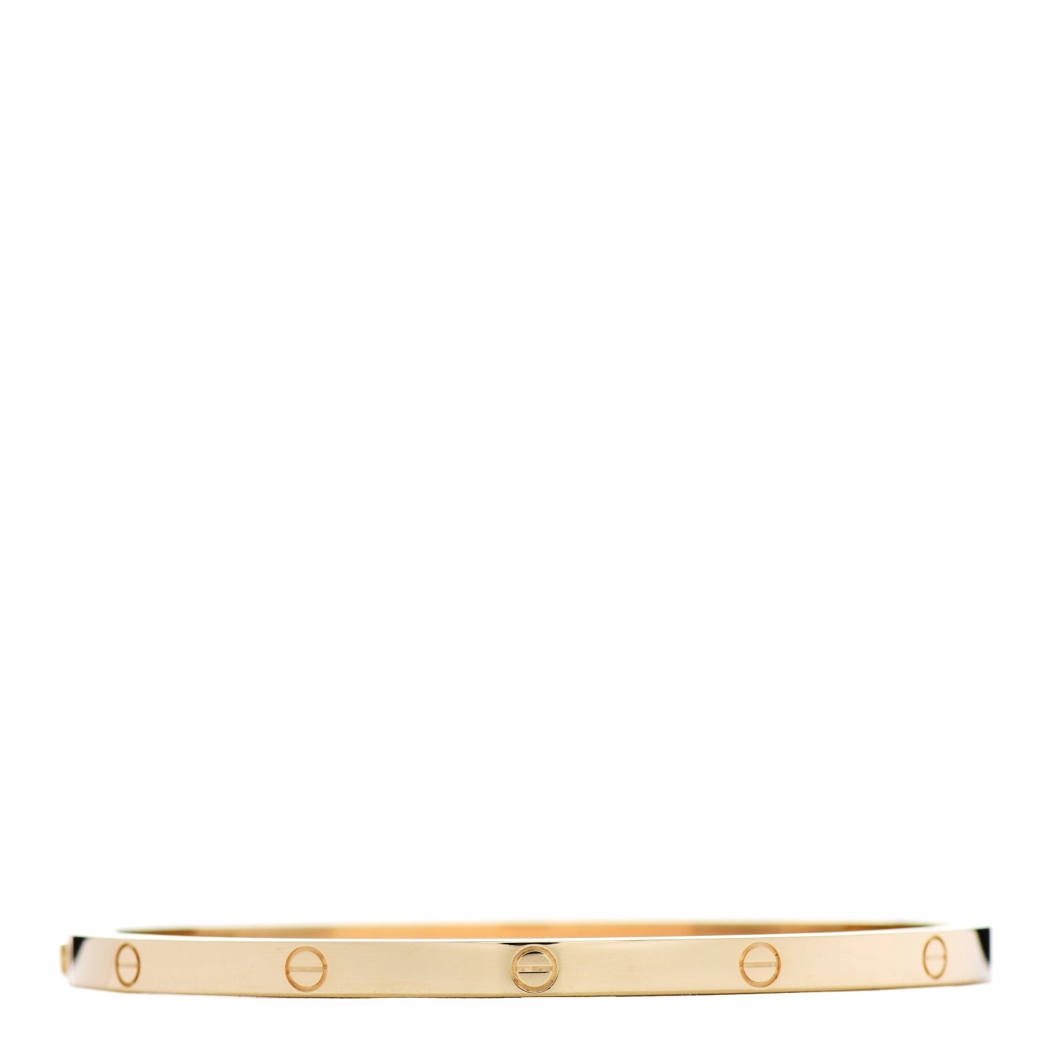 Cartier 18K Yellow Gold Small LOVE Bracelet 17 1 of 5