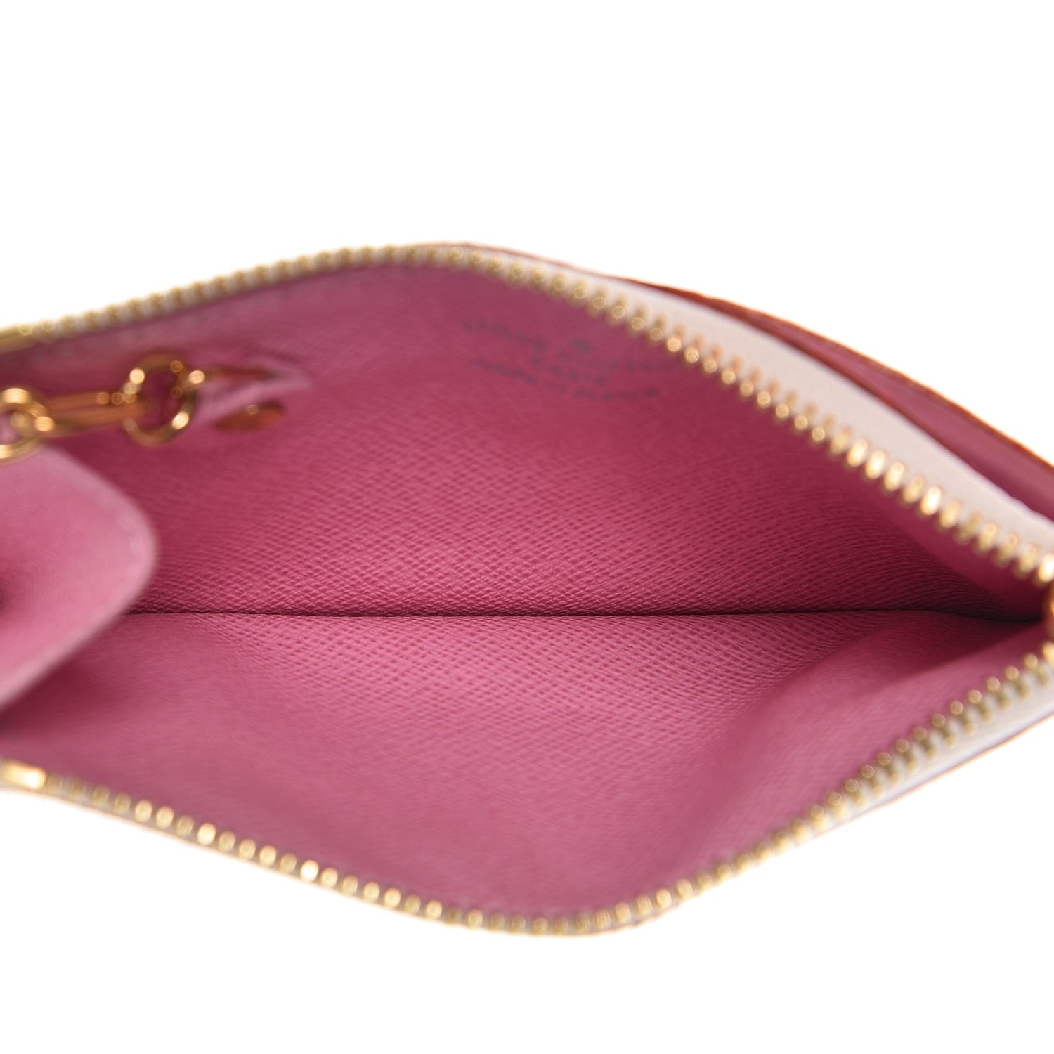 Louis Vuitton Monogram Multicolor Key Pouch White Litchi 6 of 16