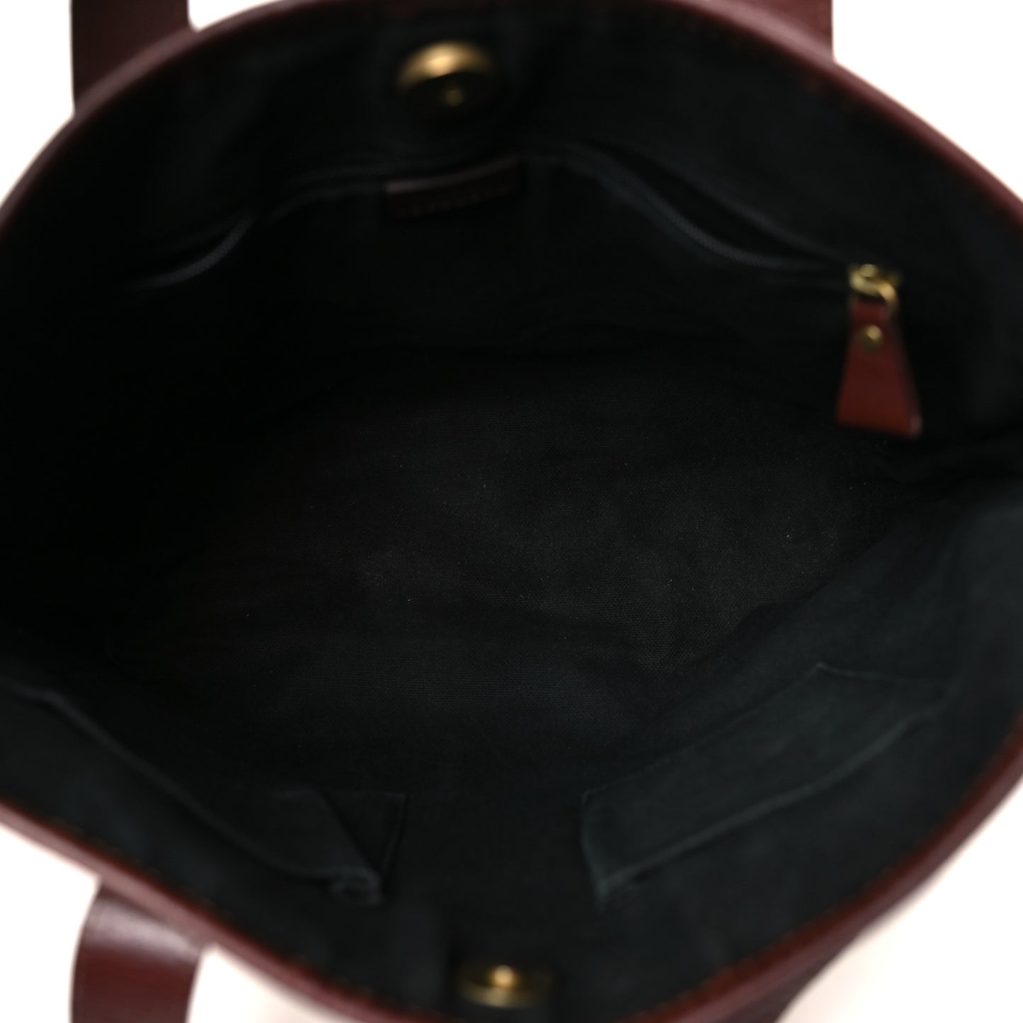 Haymarket Check Studded Tote Chocolate