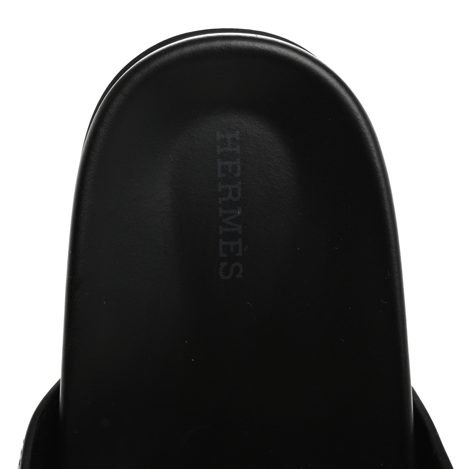 Hermes Calfskin Womens Chypre Sandals 39 Black 7 of 11