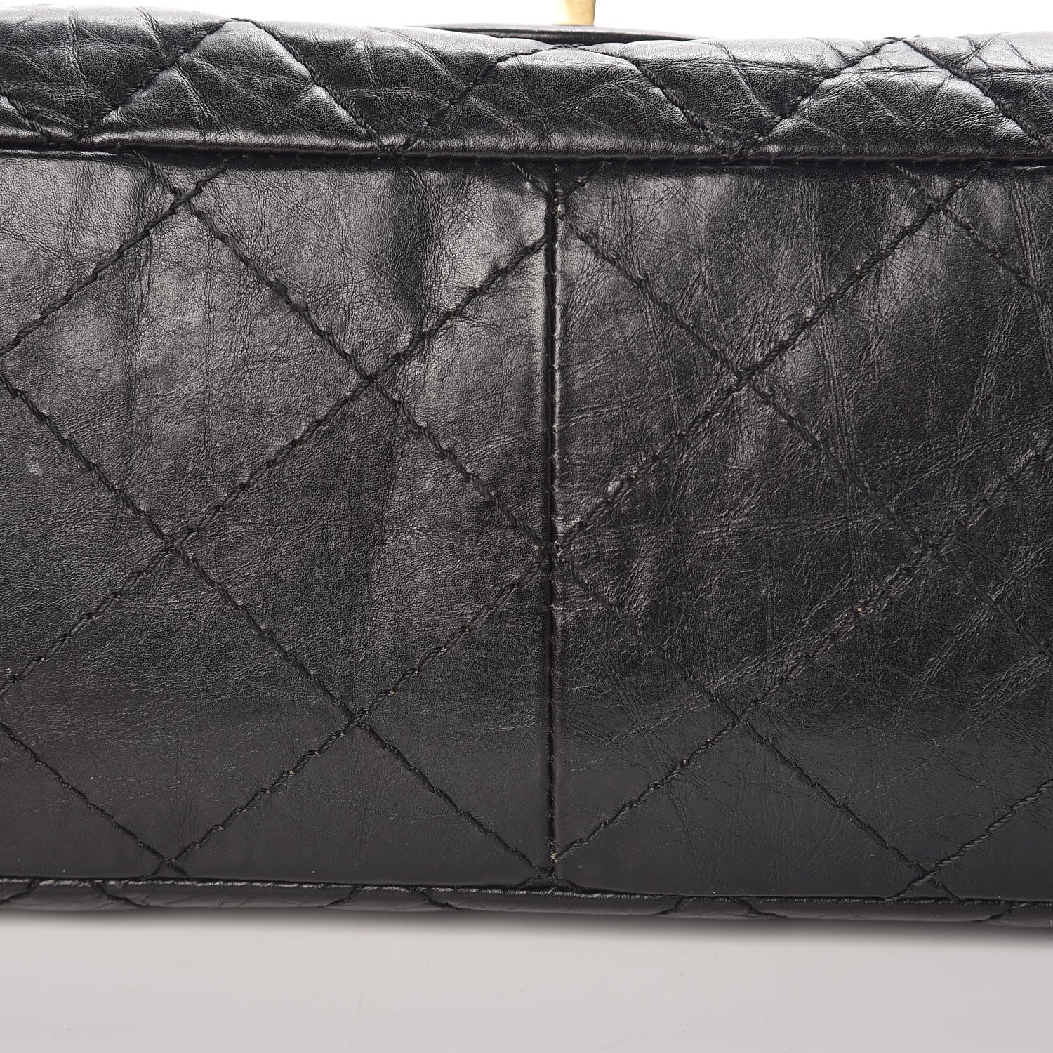 Chanel Aged Calfskin Quilted 2.55 Reissue 227 Flap Black 14 of 16