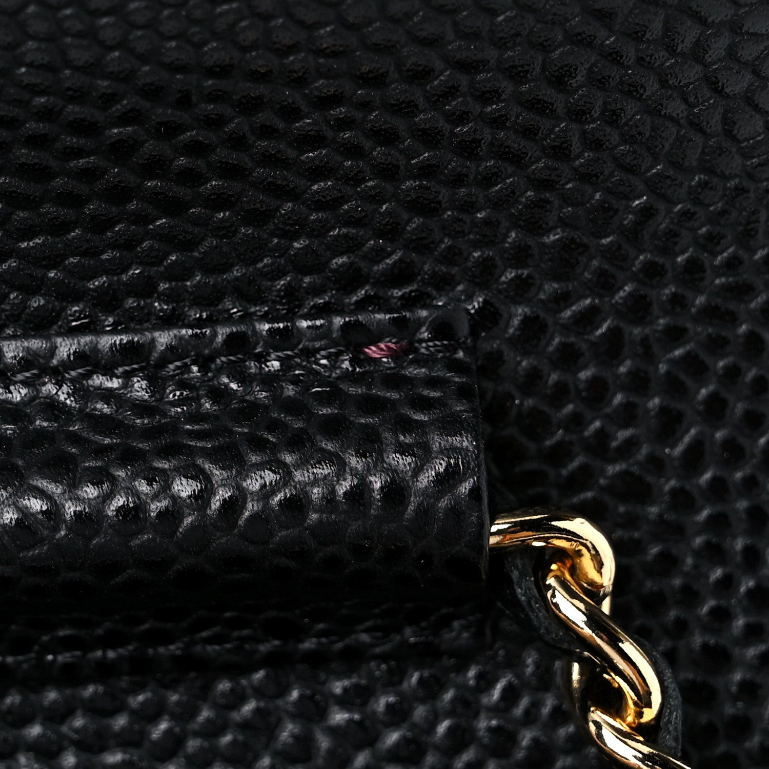 Chanel Caviar Quilted Wallet On Chain WOC Black 11 of 12