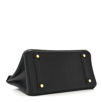 Hermes Togo Birkin 25 Black 4 of 16