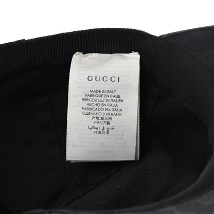 Gucci Monogram Web Baseball Hat XS Black 7 of 7