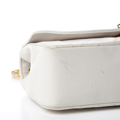 Chanel Lambskin Quilted Small Single Flap White 5 of 22