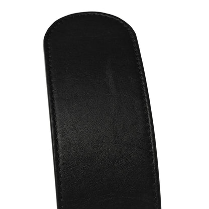 Gucci Calfskin Lizard Double G 50mm Belt 75 30 Black 8 of 8