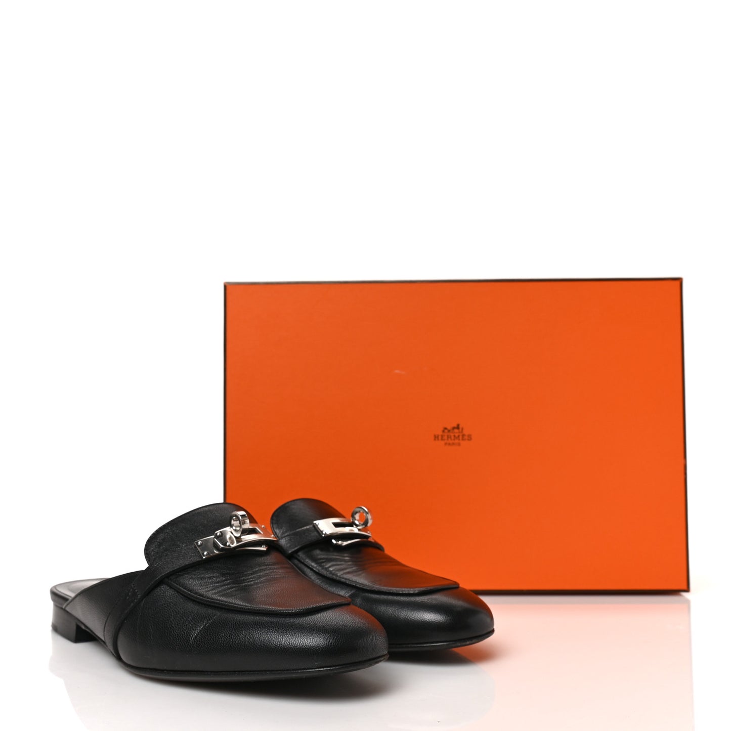 Goatskin Oz Mules 37 Black