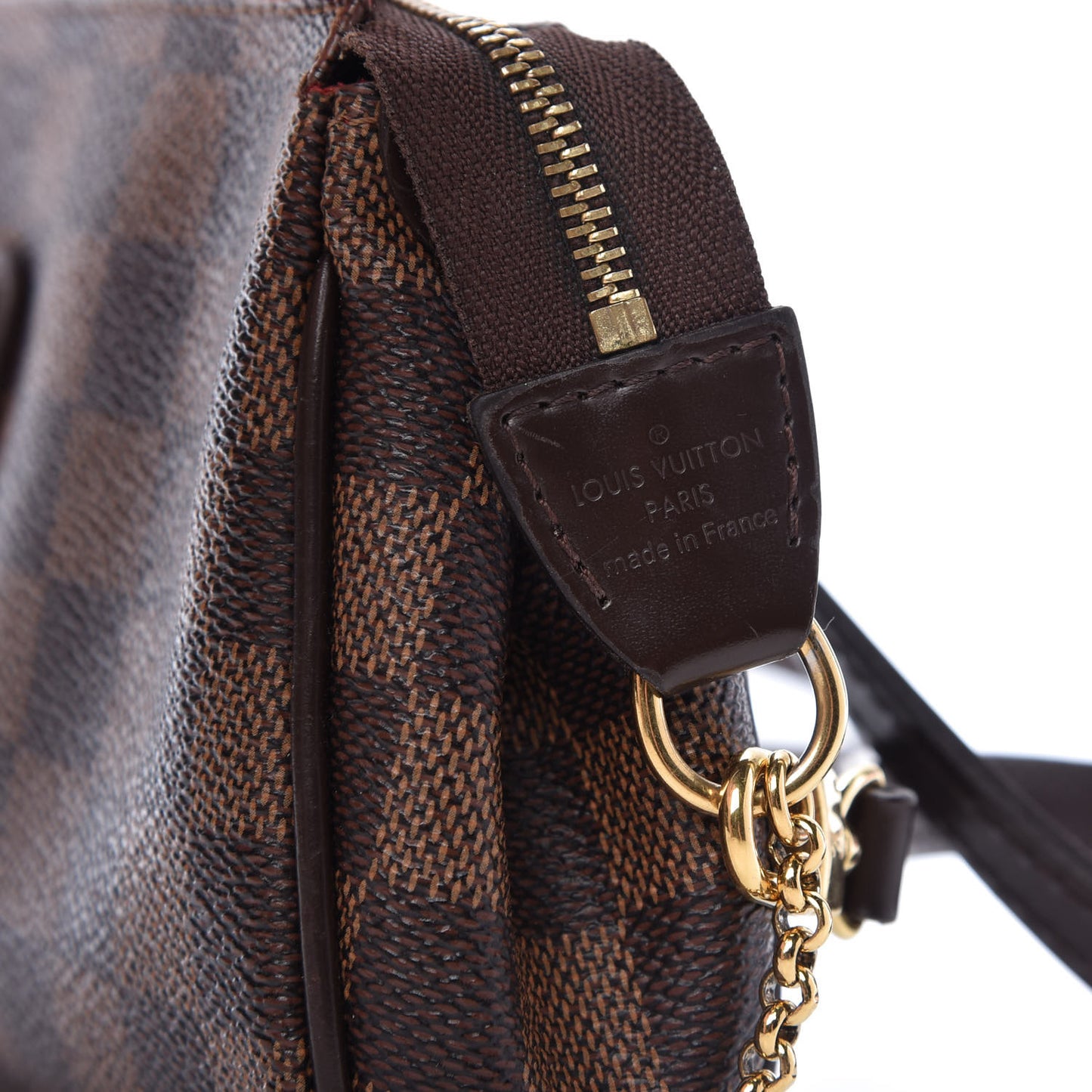 Damier Ebene Eva Clutch