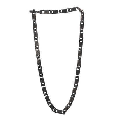 Louis Vuitton Metal Monogram Tied Up Necklace Black 1 of 5