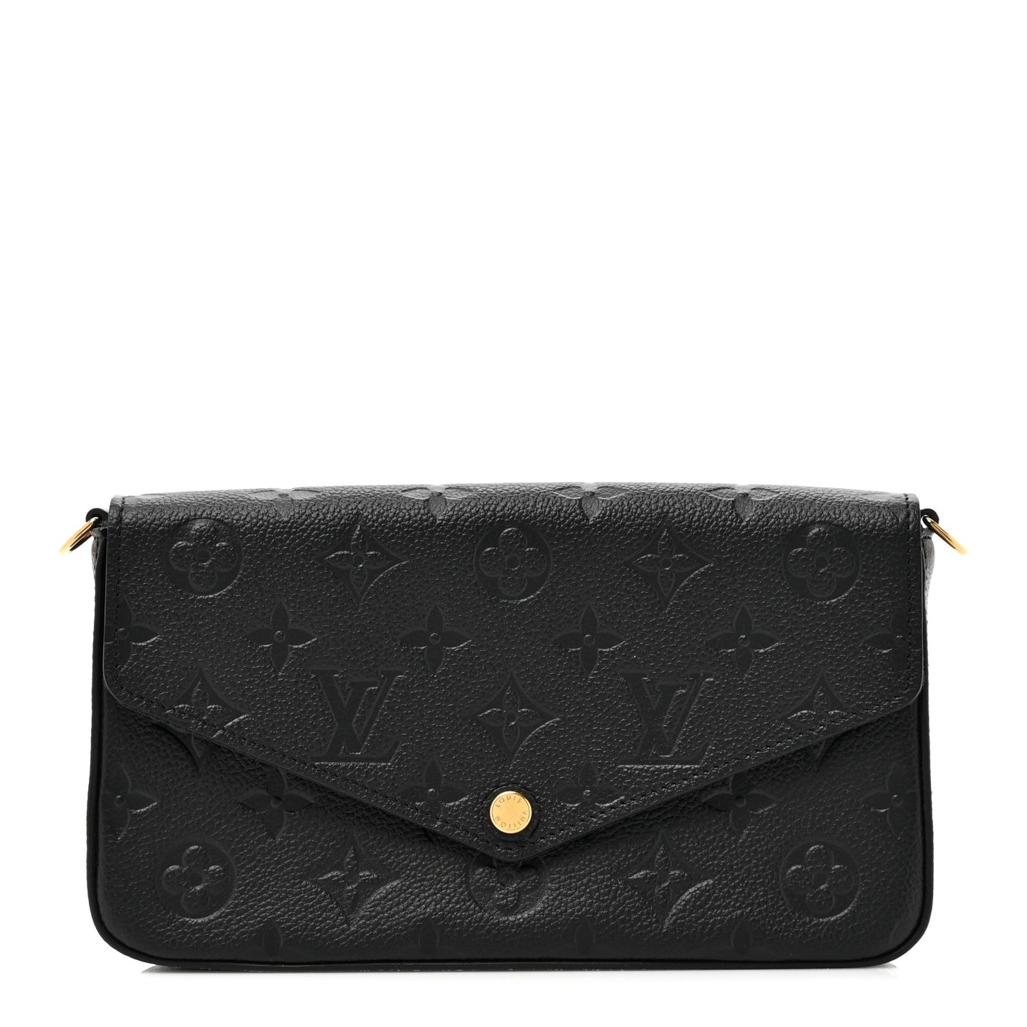 Empreinte Pochette Felicie Chain Wallet Black
