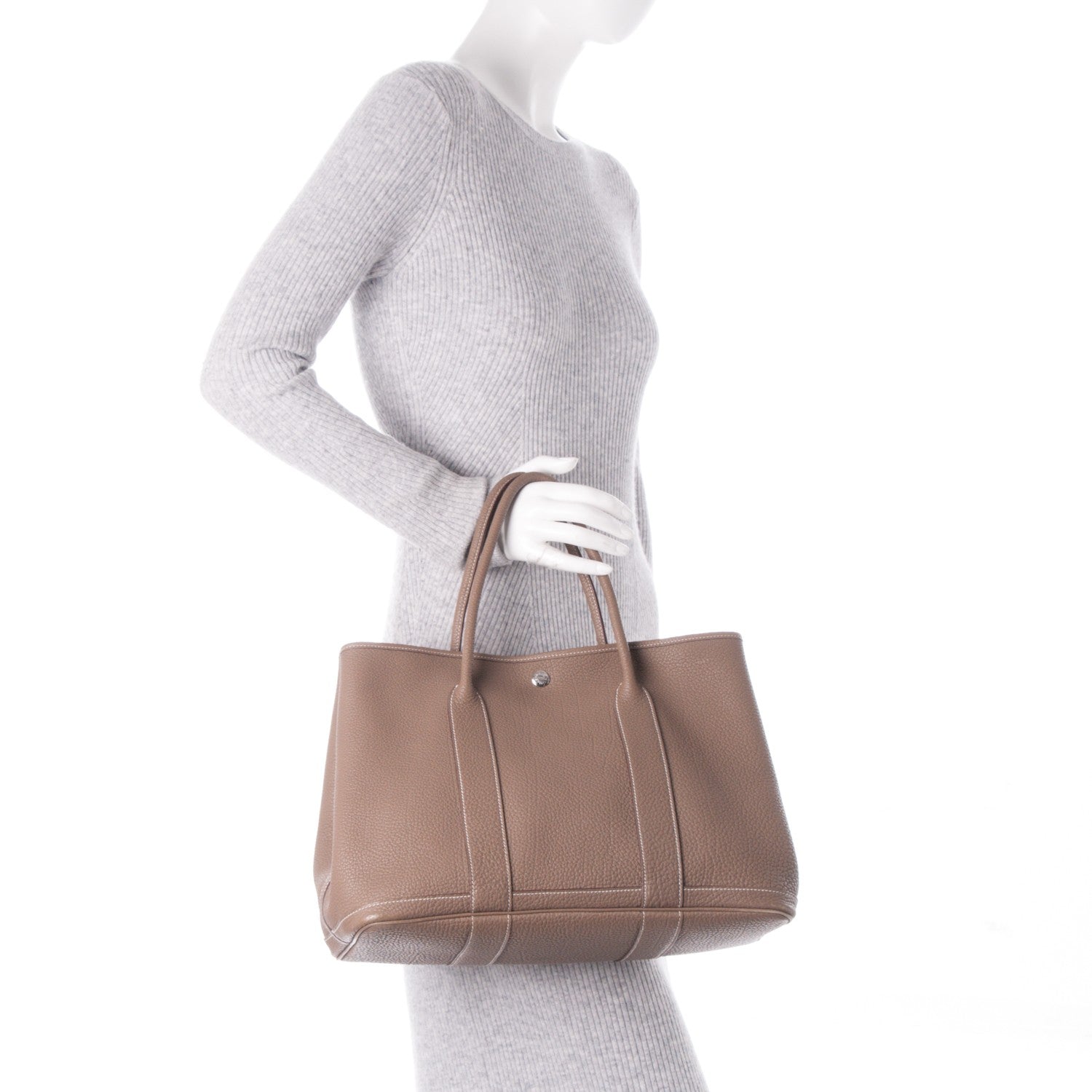 Hermes Negonda Garden Party 36 MM Etoupe 2 of 6