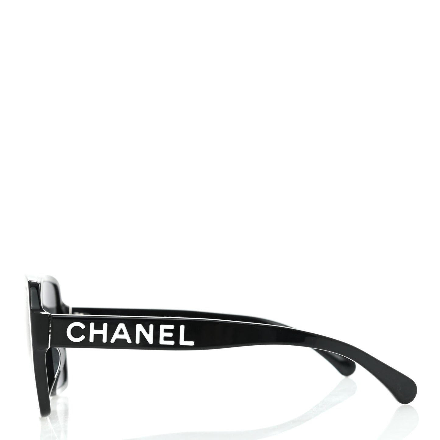 Acetate Square Sunglasses 5408-A Black