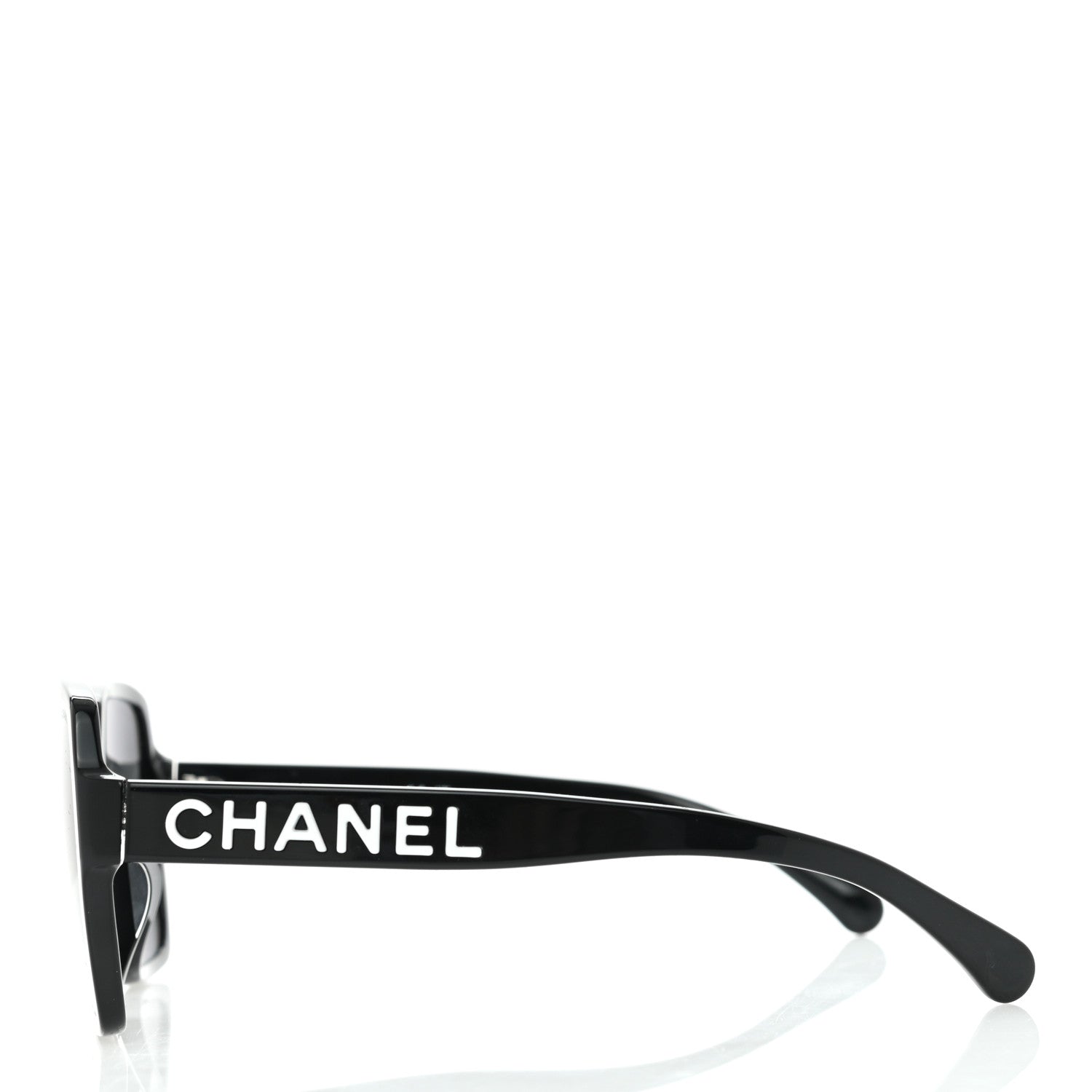 Chanel Acetate Square Sunglasses 5408-A Black 3 of 8