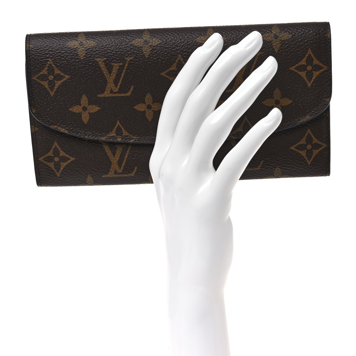 Louis Vuitton Monogram Emilie Wallet Fuchsia 2 of 6