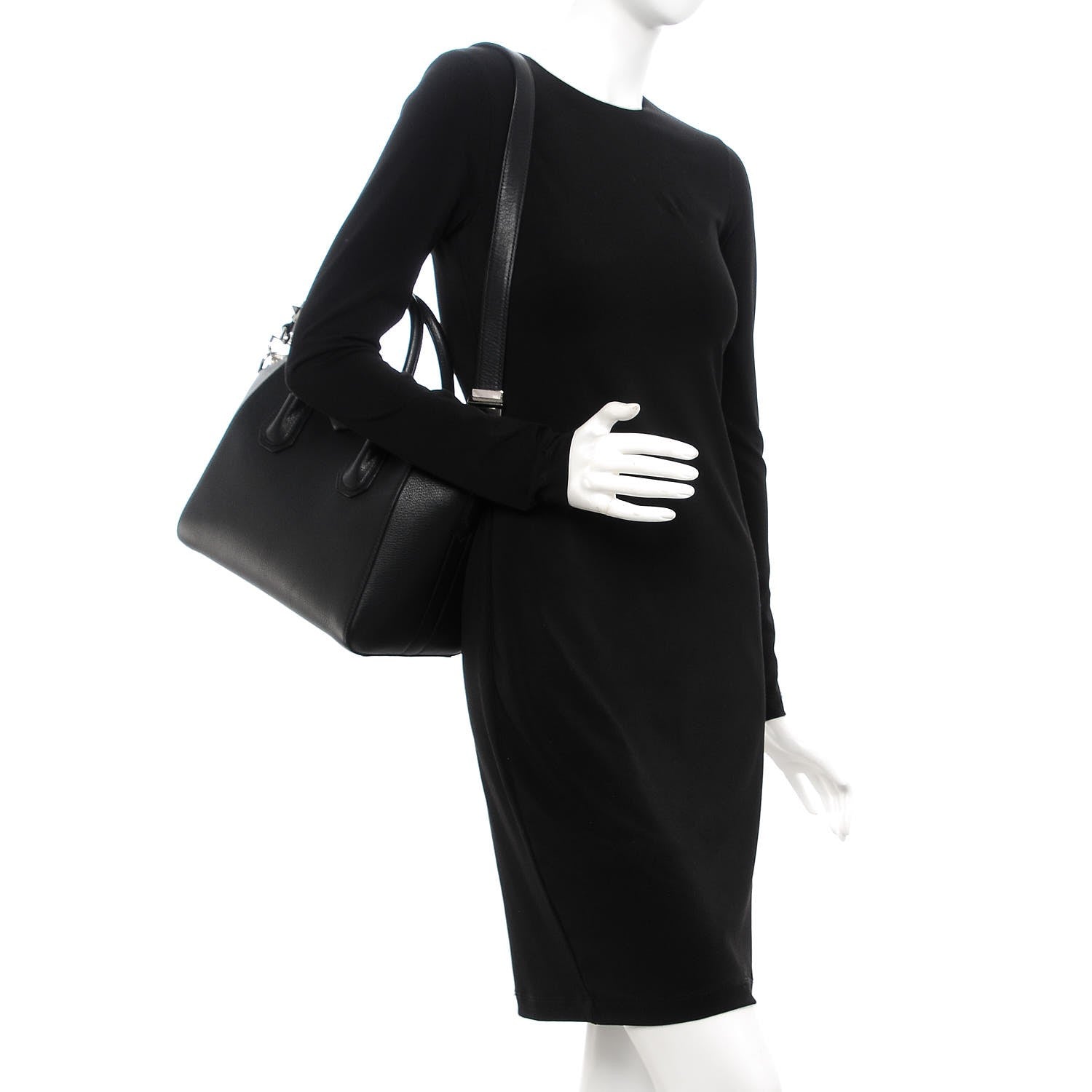 Givenchy Sugar Goatskin Small Antigona Black 2 of 7