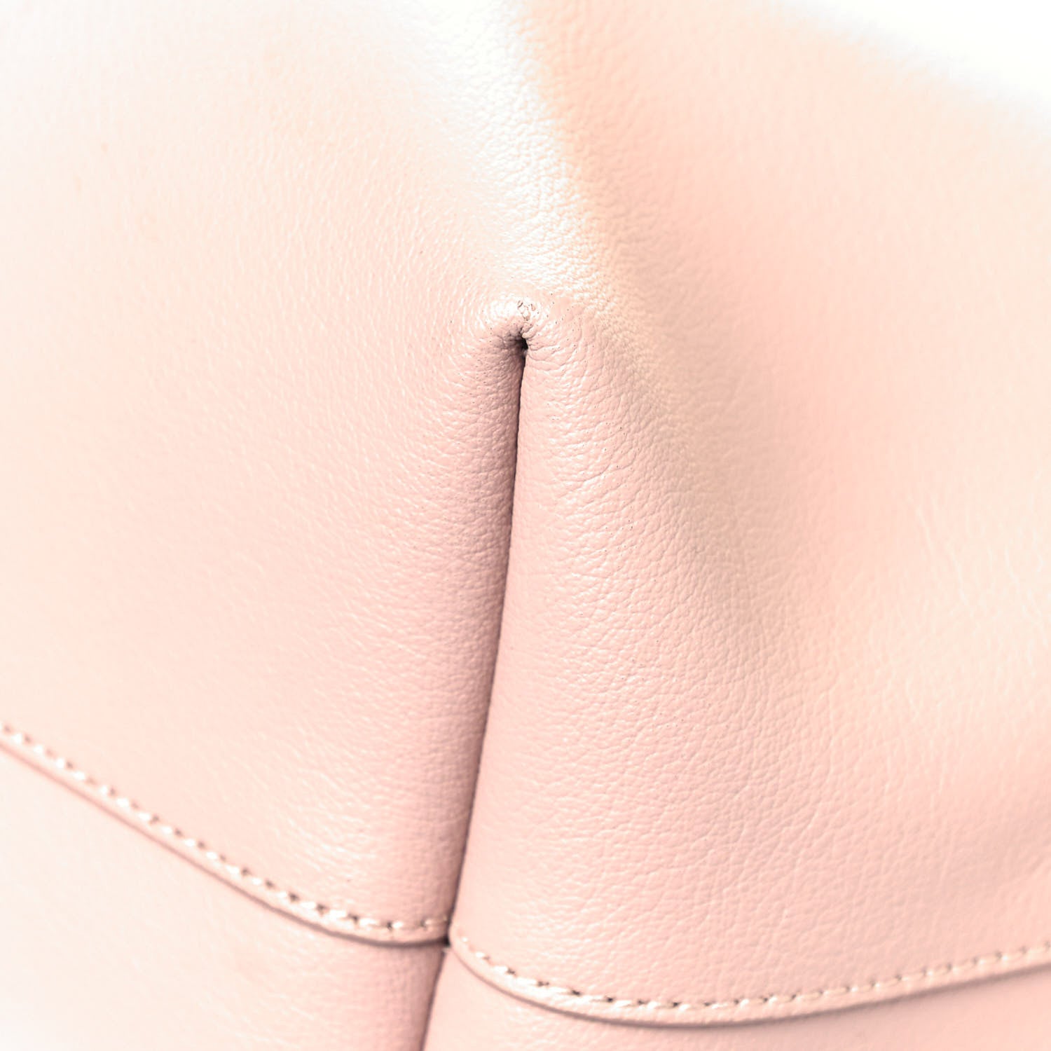 Saint Laurent Calfskin Large Shopping Tote Pale Blush 9 of 14