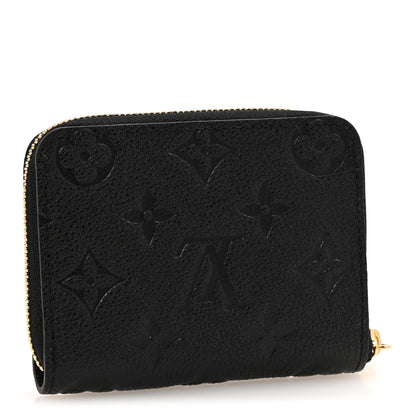 Louis Vuitton Empreinte Zippy Coin Purse Black 3 of 6