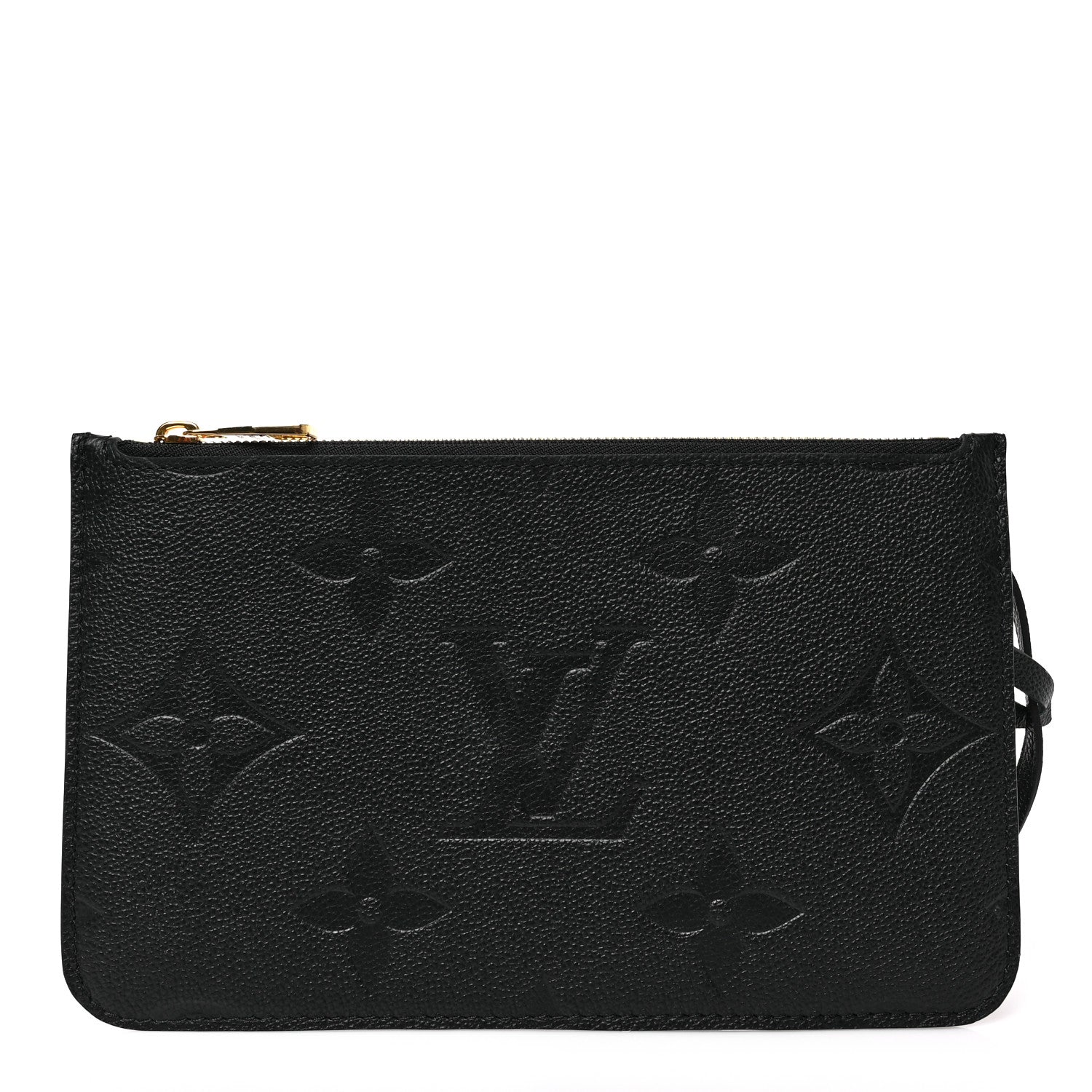Louis Vuitton Empreinte Monogram Giant Neverfull MM Pochette Black 1 of 5