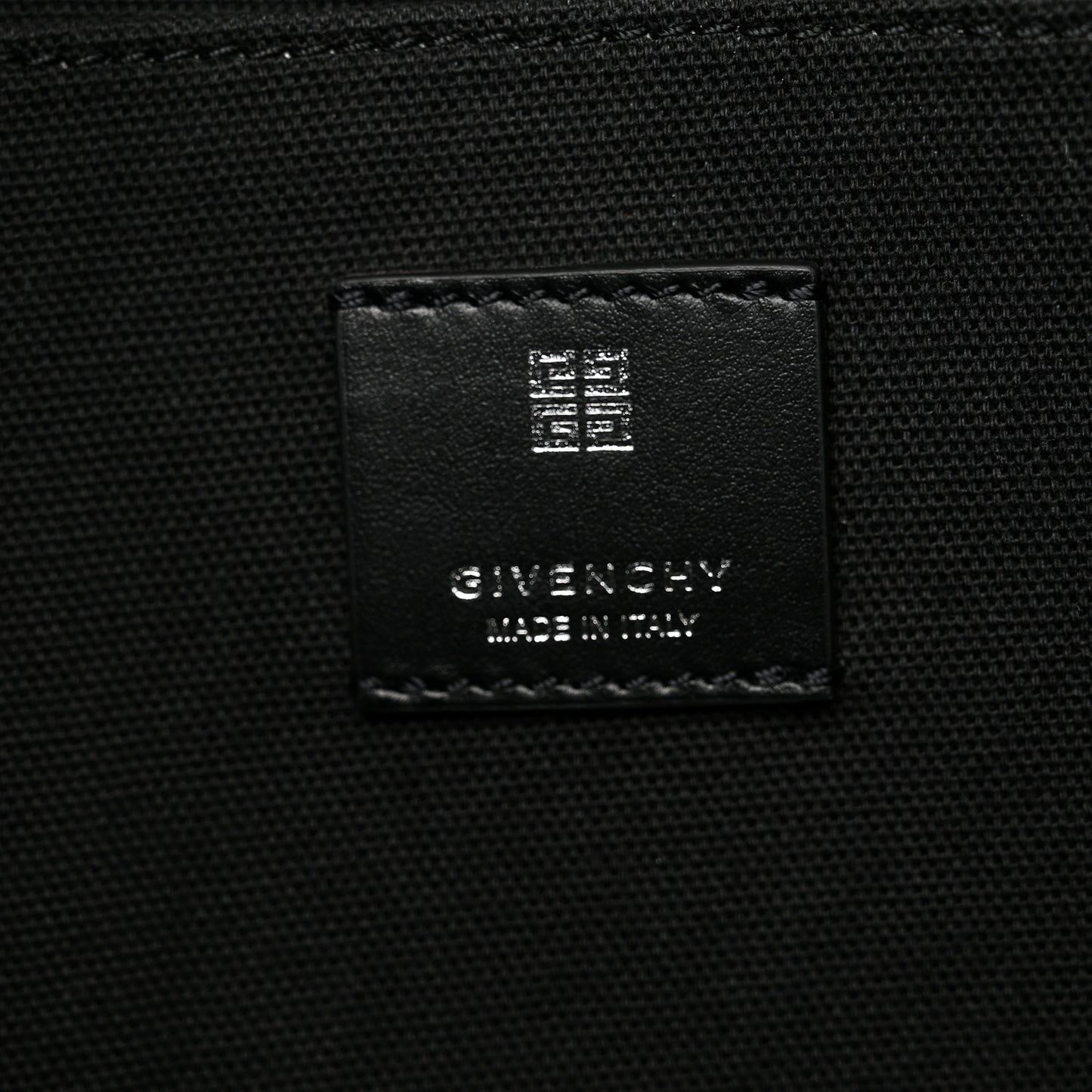 Coated Canvas G-Essential Logo Tote Black