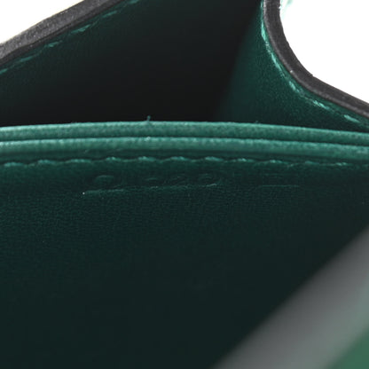 Hermes Shiny Niloticus Crocodile Constance Elan 25 Vert Emeraude 7 of 10