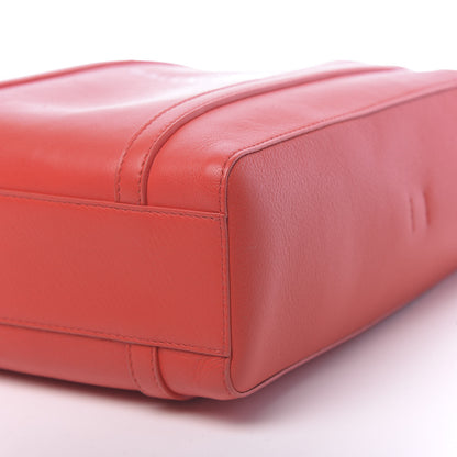 Balenciaga Smooth Calfskin Logo XXS Everyday Tote Vivid Red Black 9 of 12