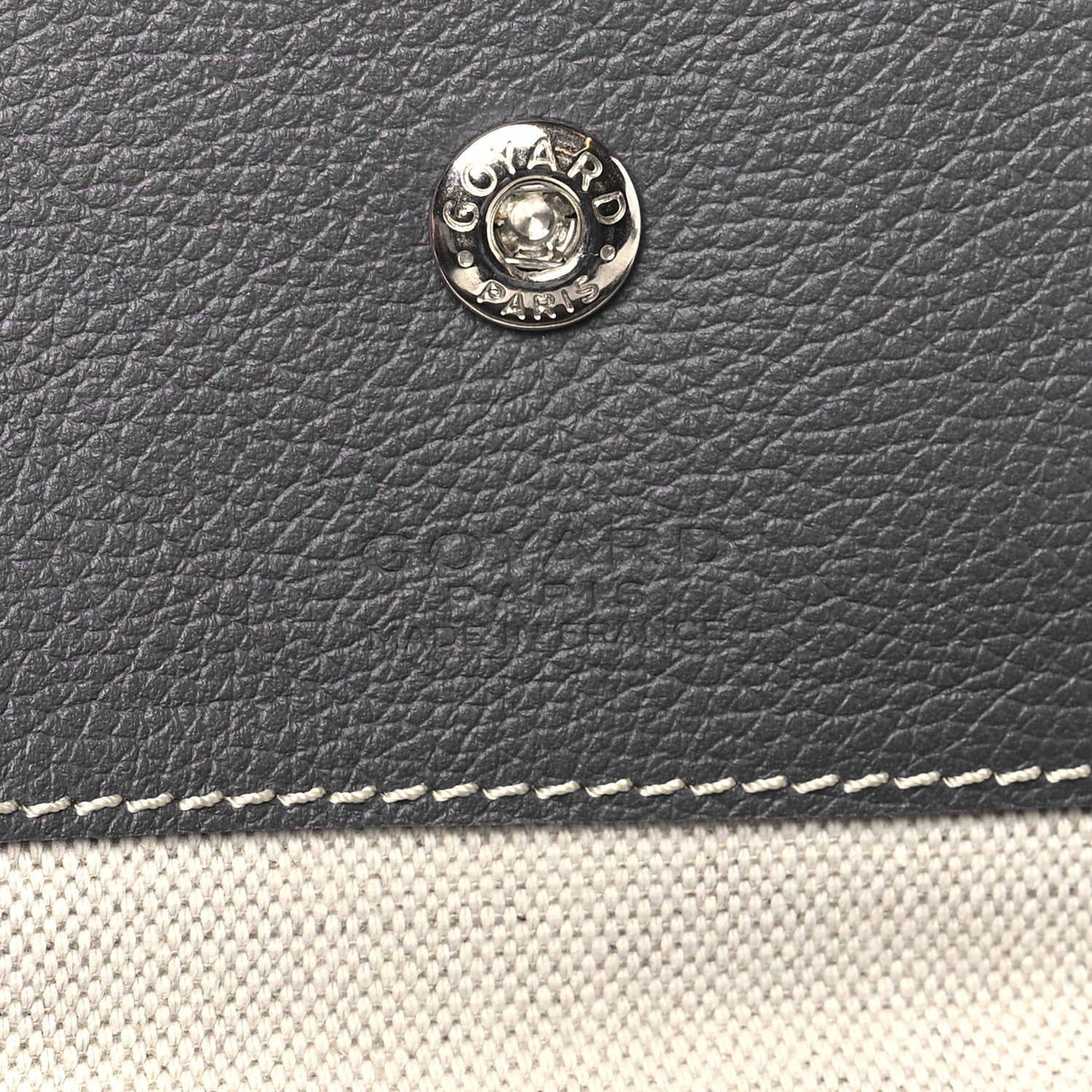 Goyard Goyardine Pouch Grey 6 of 7
