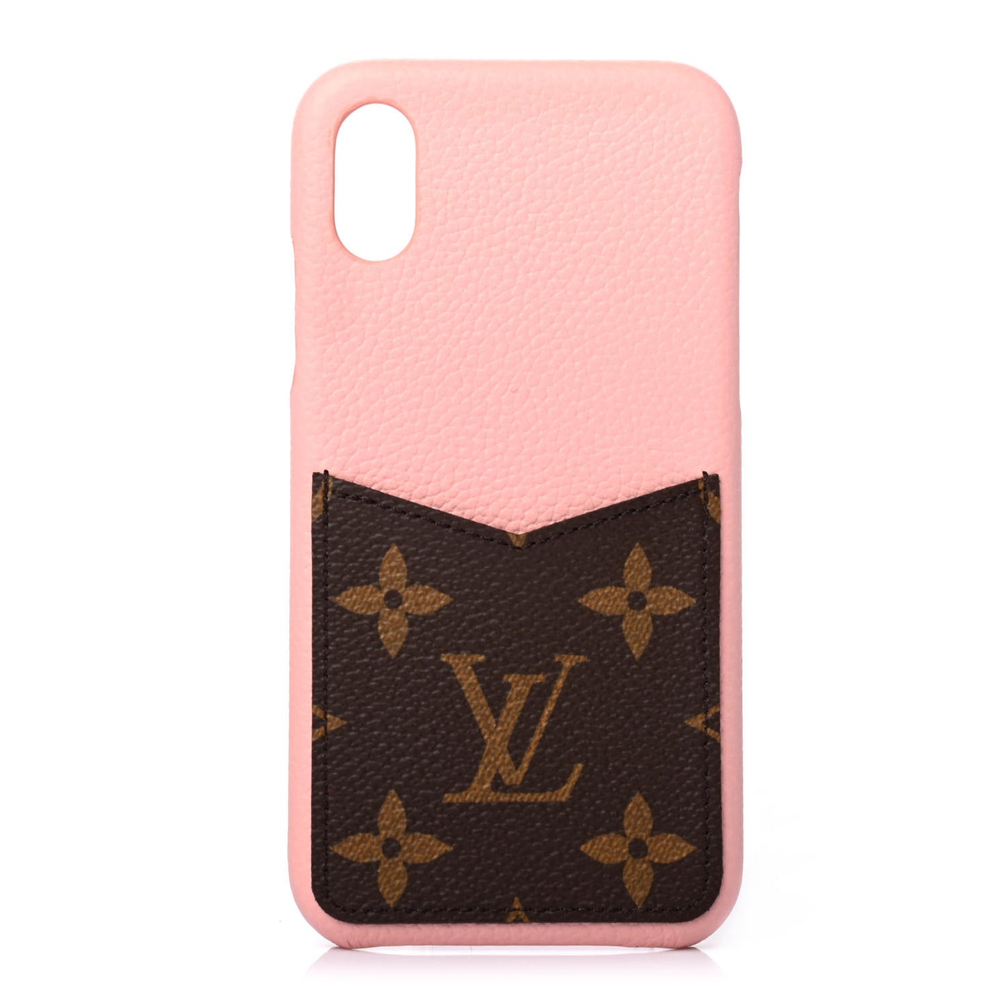 Monogram iPhone X XS Bumper Rose Poudre