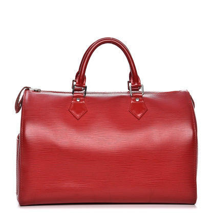 Louis Vuitton Epi Speedy 30 Rouge 1 of 18
