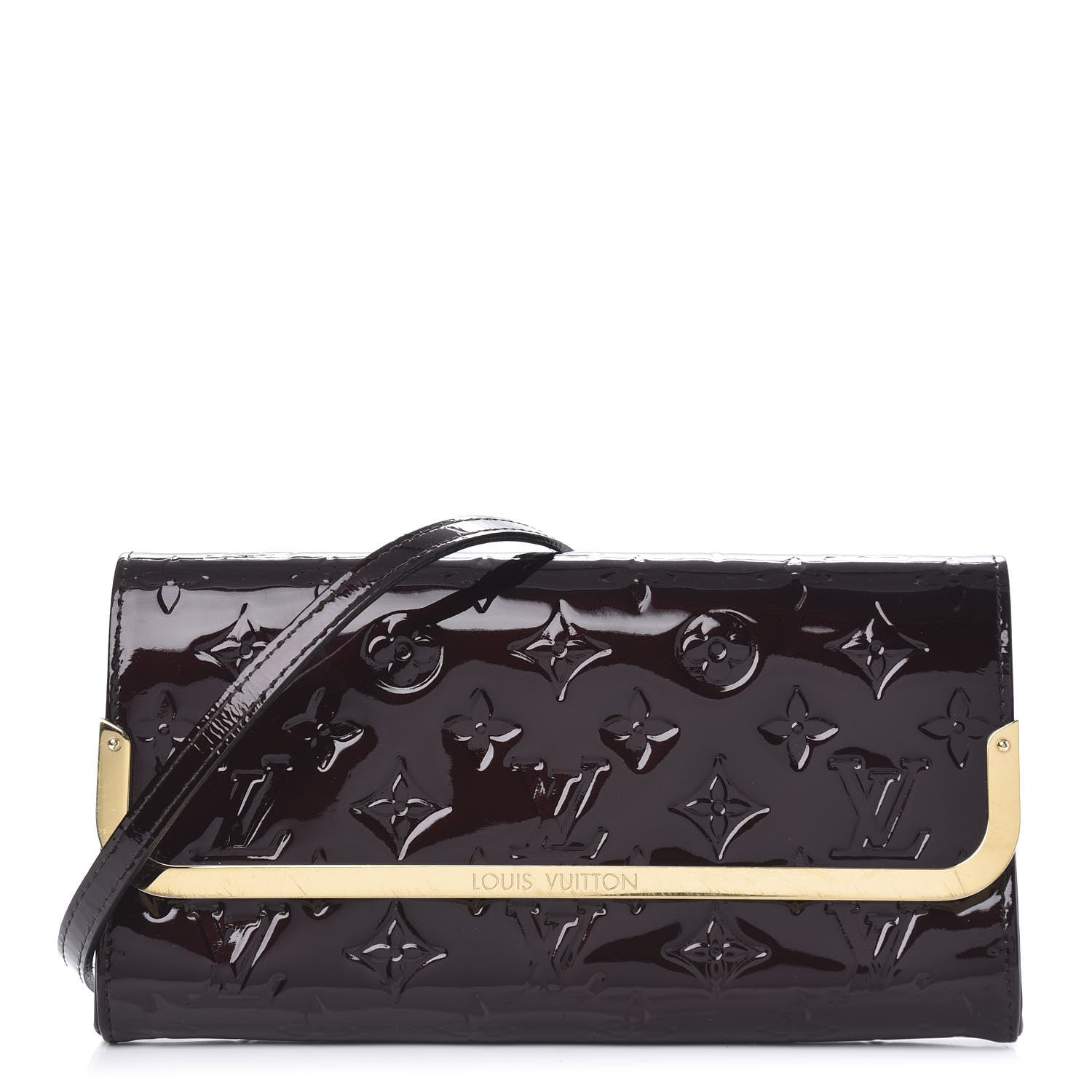 Louis Vuitton Vernis Rossmore MM Amarante 1 of 10