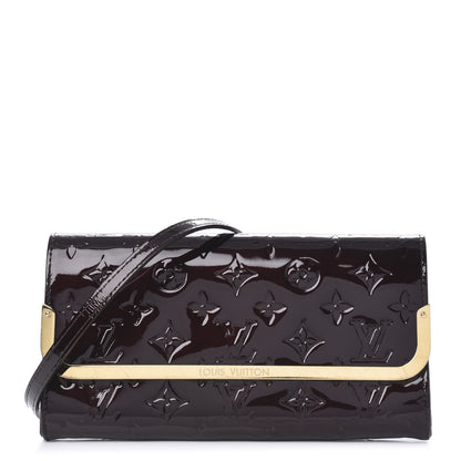 Louis Vuitton Vernis Rossmore MM Amarante 1 of 10