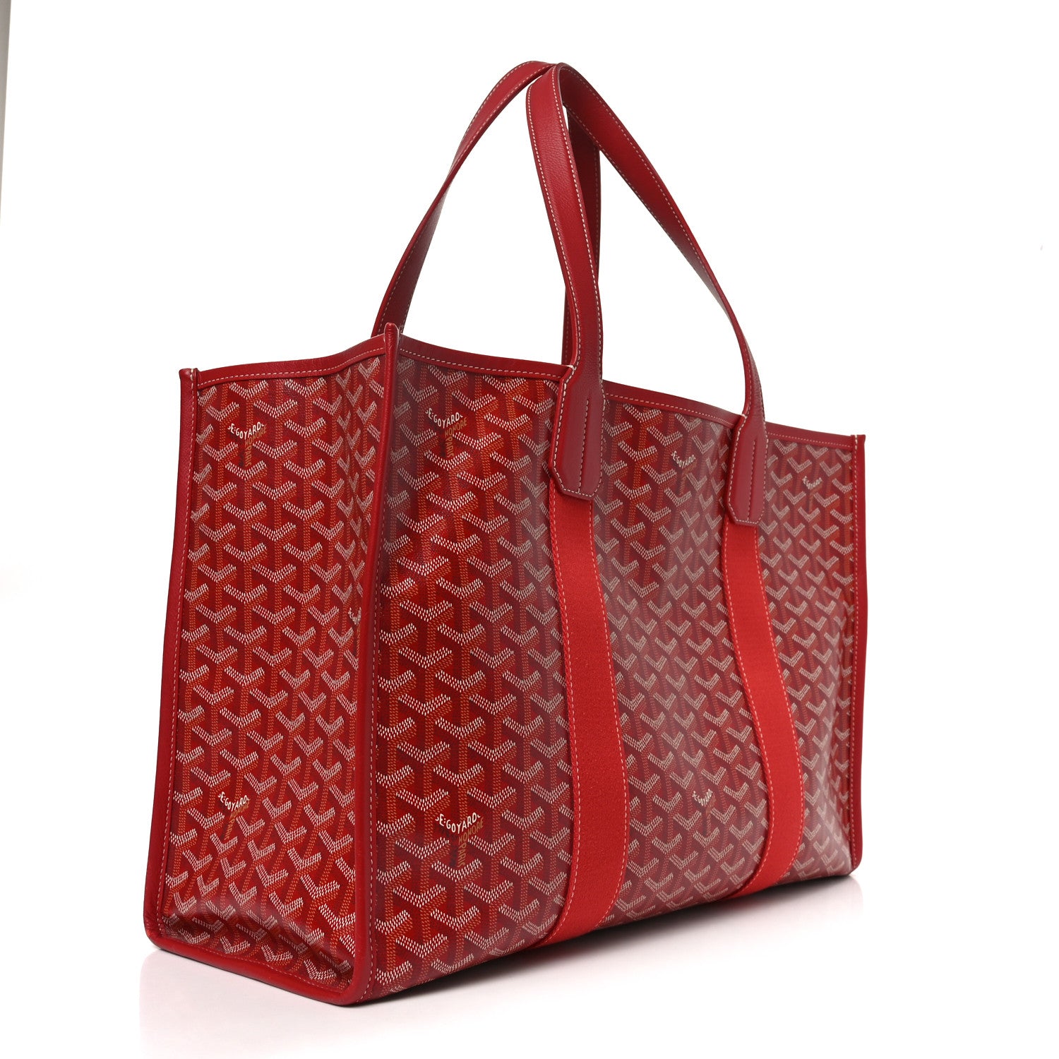 Goyard Goyardine Villette Tote Red 5 of 17